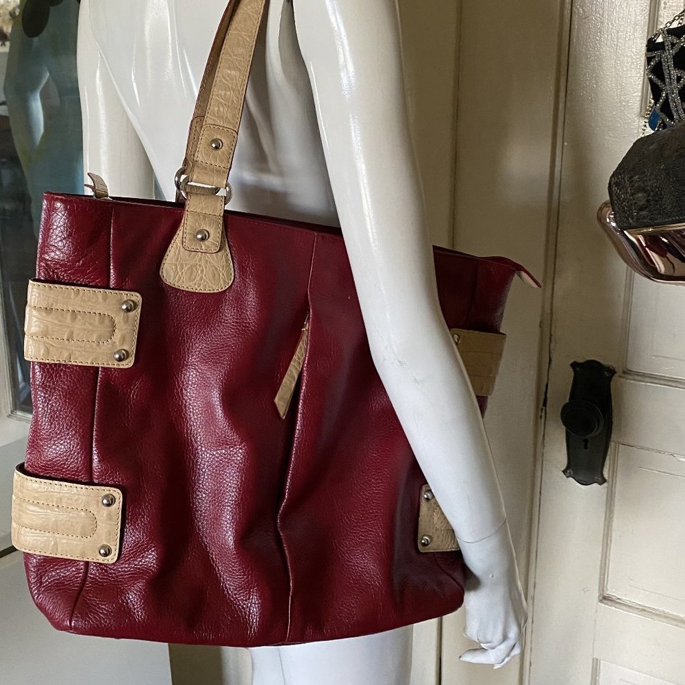 YL LEATHER TOTE